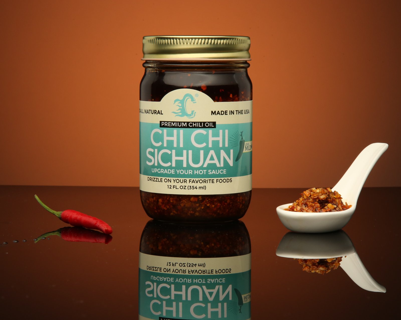 4 Pack (Save 10%) + FREE 3 Day Shipping - Chi Chi Sichuan Large 12OZ (Mild)