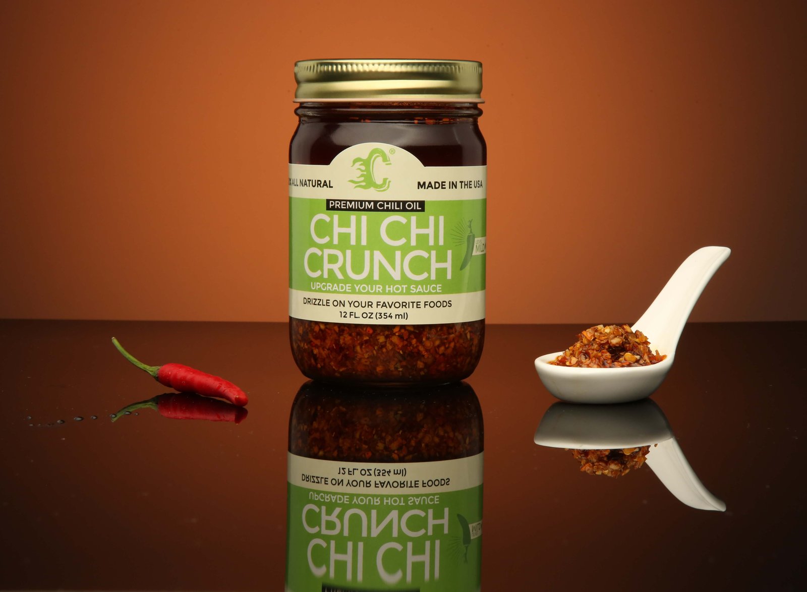 4 Pack (Save 5%) + FREE 3 Day Shipping - Chi Chi Crunch Large 12OZ (Mild)